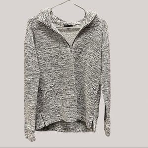J. Crew Pull over zip up